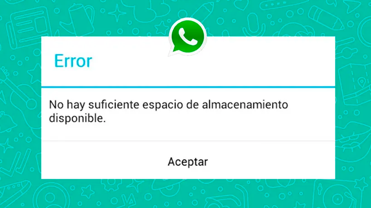 almacenamiento en WhatsApp