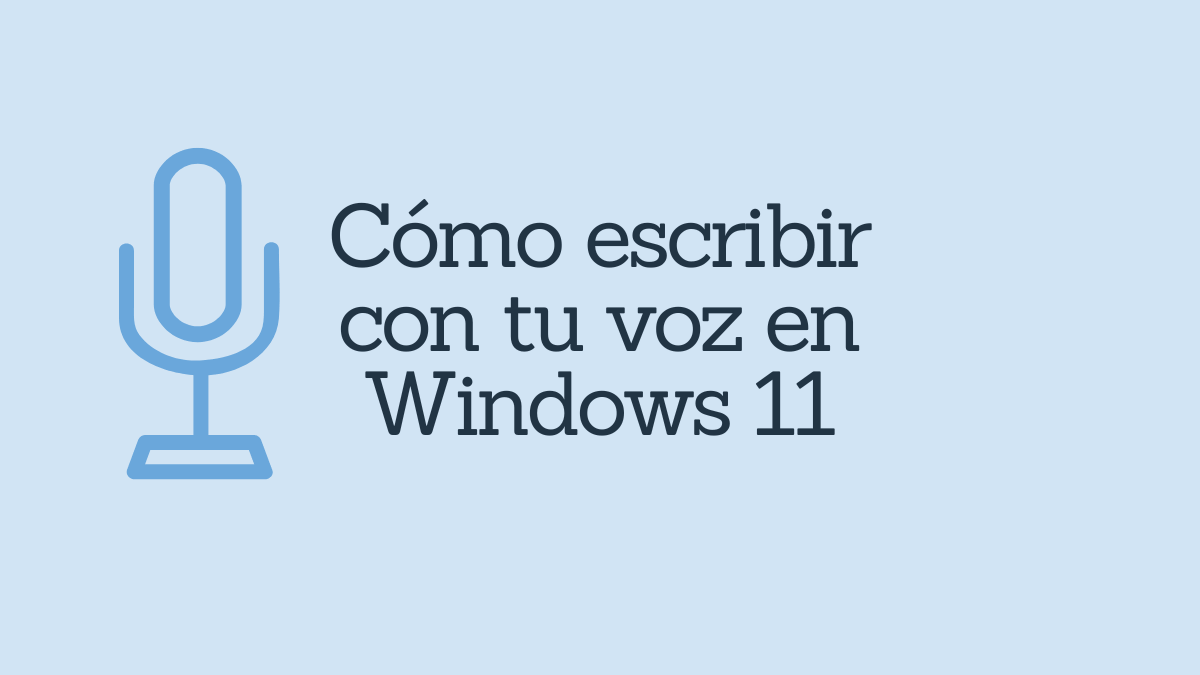 comandos de voz windows 11