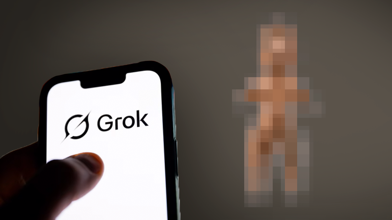 contenido sexualizado menores Grok AI