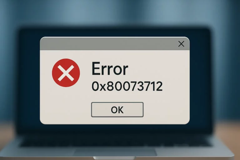 error 0x80073712