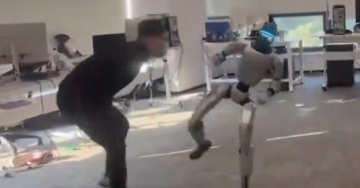 robots con piel electrónica y detección de dolor