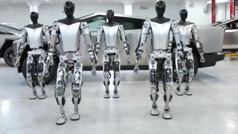 robots meitsje auto's