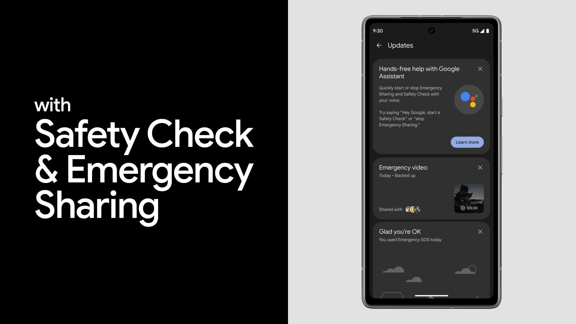 Safety Check de Google en Android