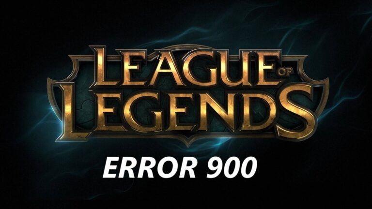 error 900 league of Legends