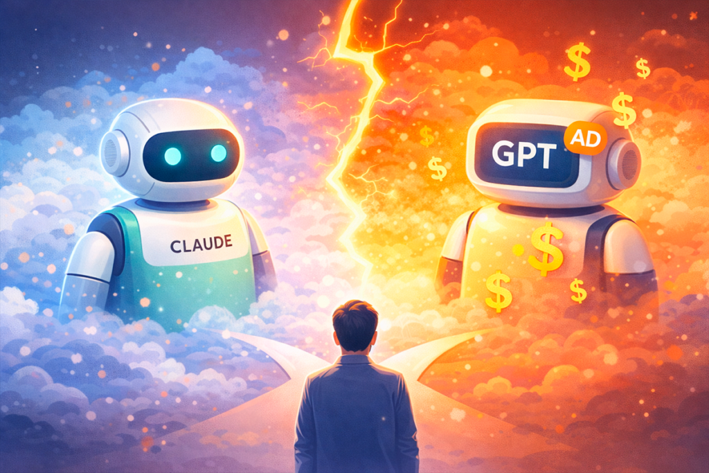 ChatGPT y Claude anuncios