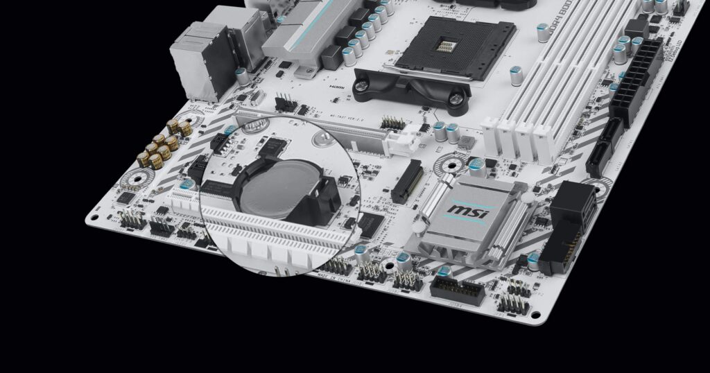 Clear CMOS en placas MSI