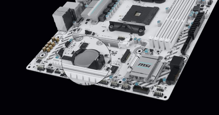 Clear CMOS en placas MSI