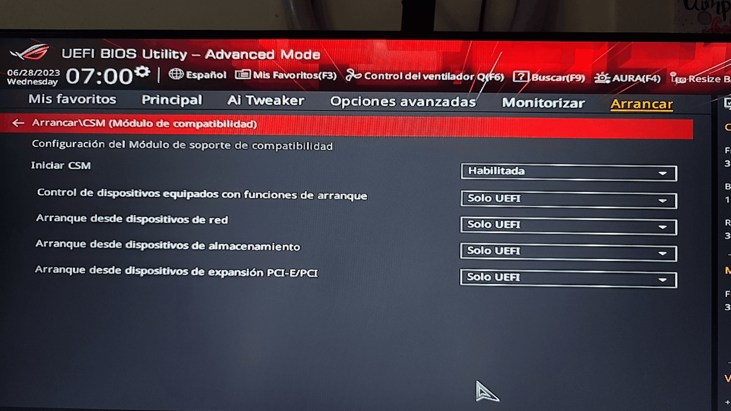 Cómo saber si tu PC tiene arranque seguro activado