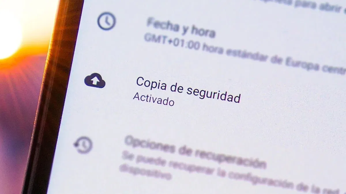 Copias de seguridad en Android: