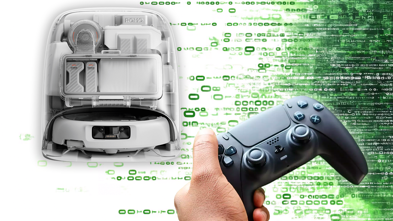 DJI Romo PS5 hack security flaw