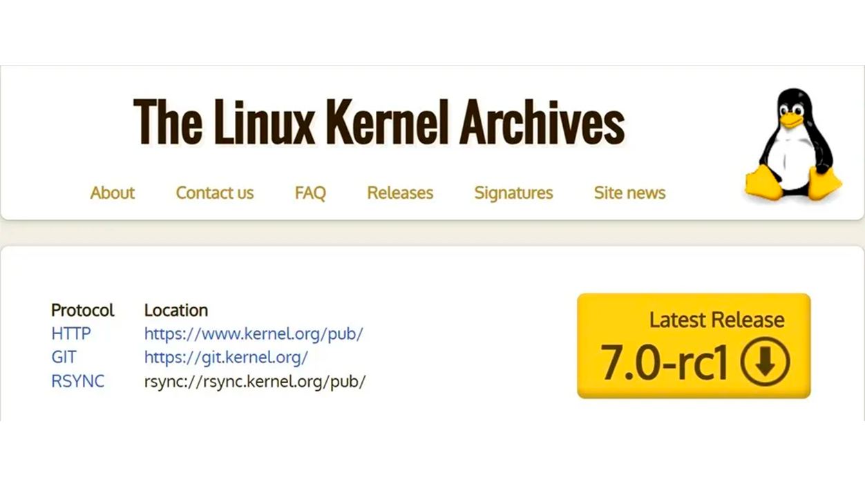 Lanzamiento Linux 7.0