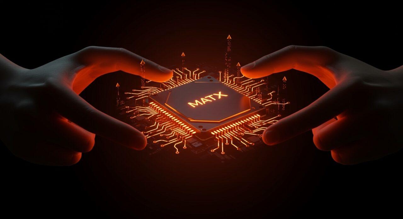 Chip MatX 500M para inteligencia artificial