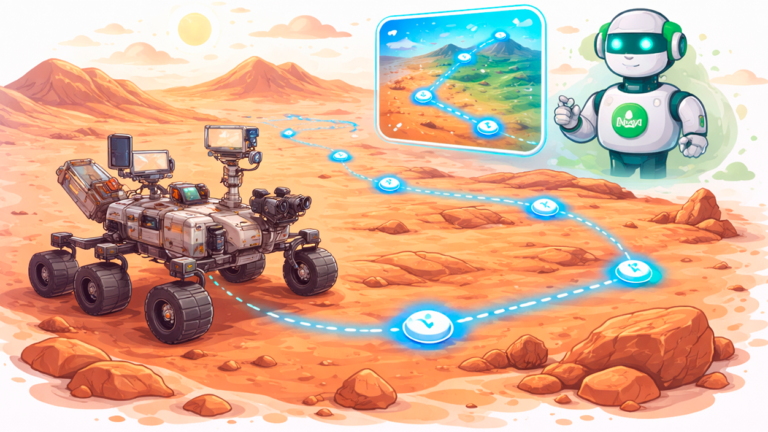 Ρόβερ της NASA ελεγχόμενο από τεχνητή νοημοσύνη