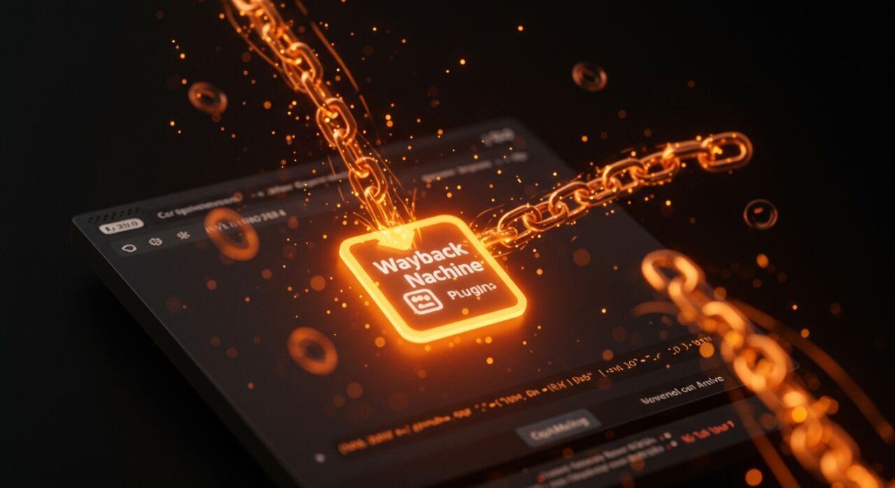 Plugin Wayback Machine para WordPress