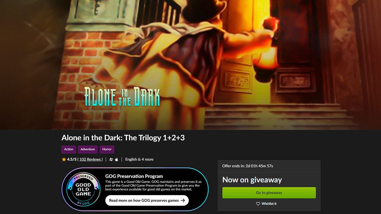 canjear Alone in the Dark The Trilogy 1+2+3