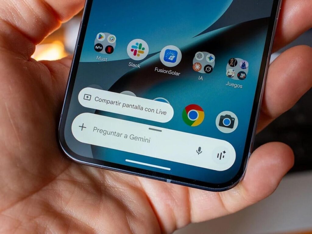gemini pantalla partida