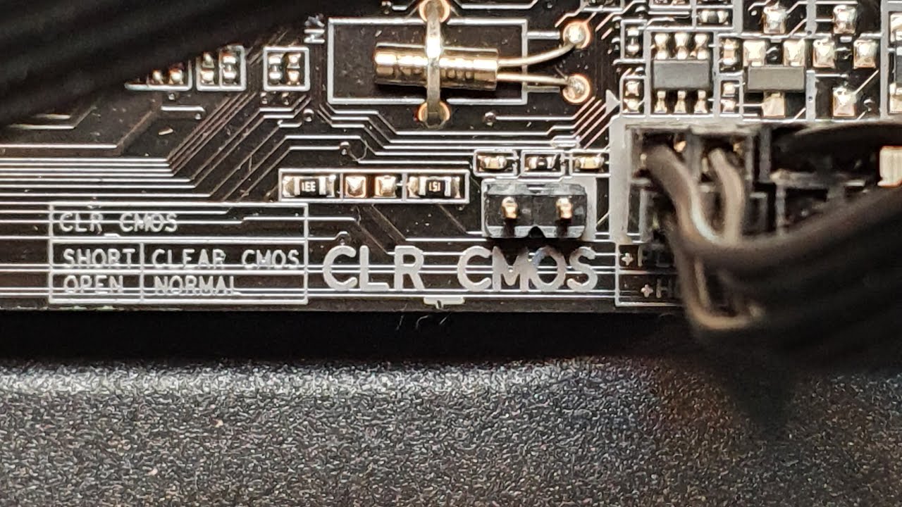 clear cmos