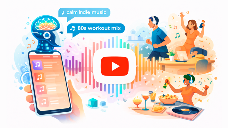 nueva lista de reproducción con IA en YouTube Premium