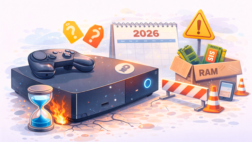 retraso steam machine