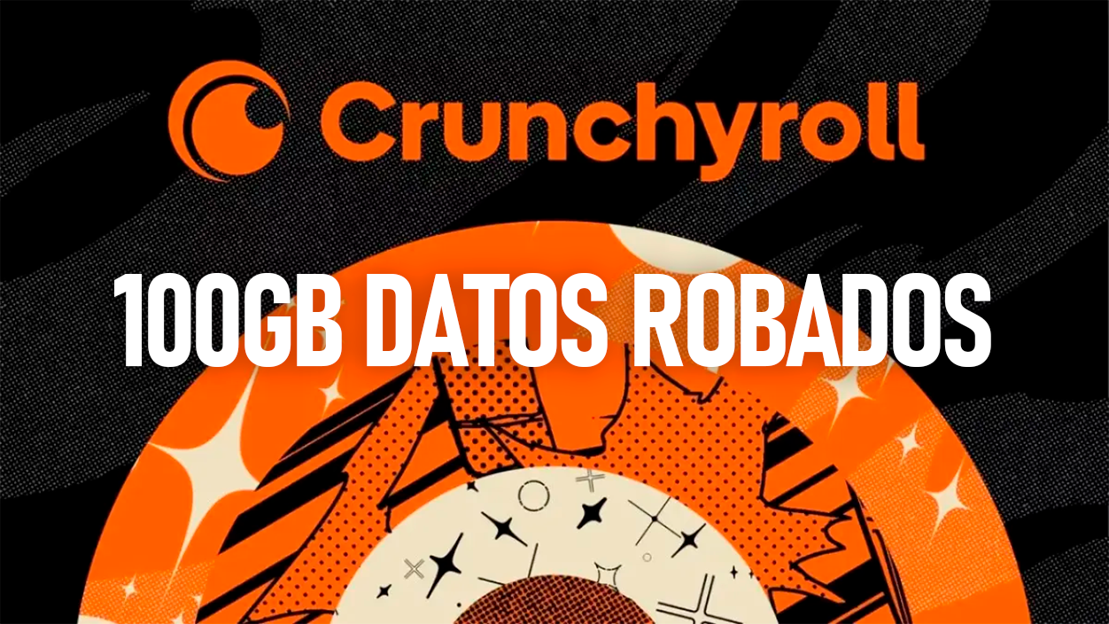 100GB Robados en CrunchyRoll