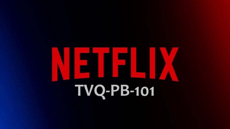 error tvq-pb-101 en netflix