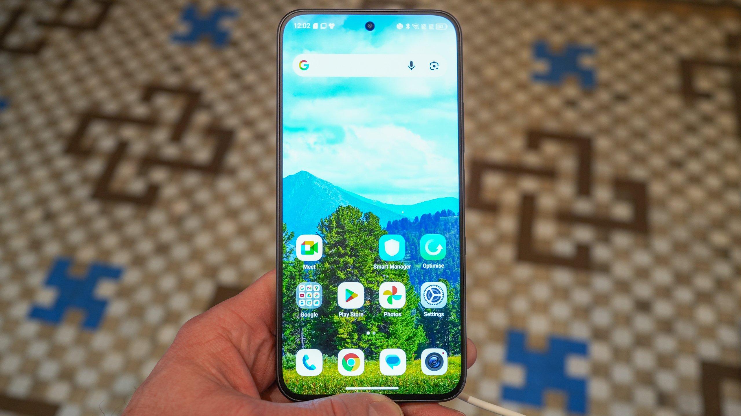 Dispositivo con pantalla AMOLED NXTPAPER