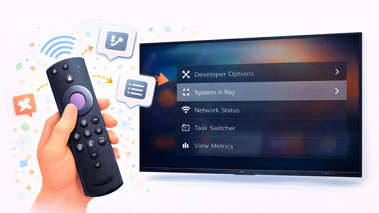 Acceder al menú oculto del Fire TV