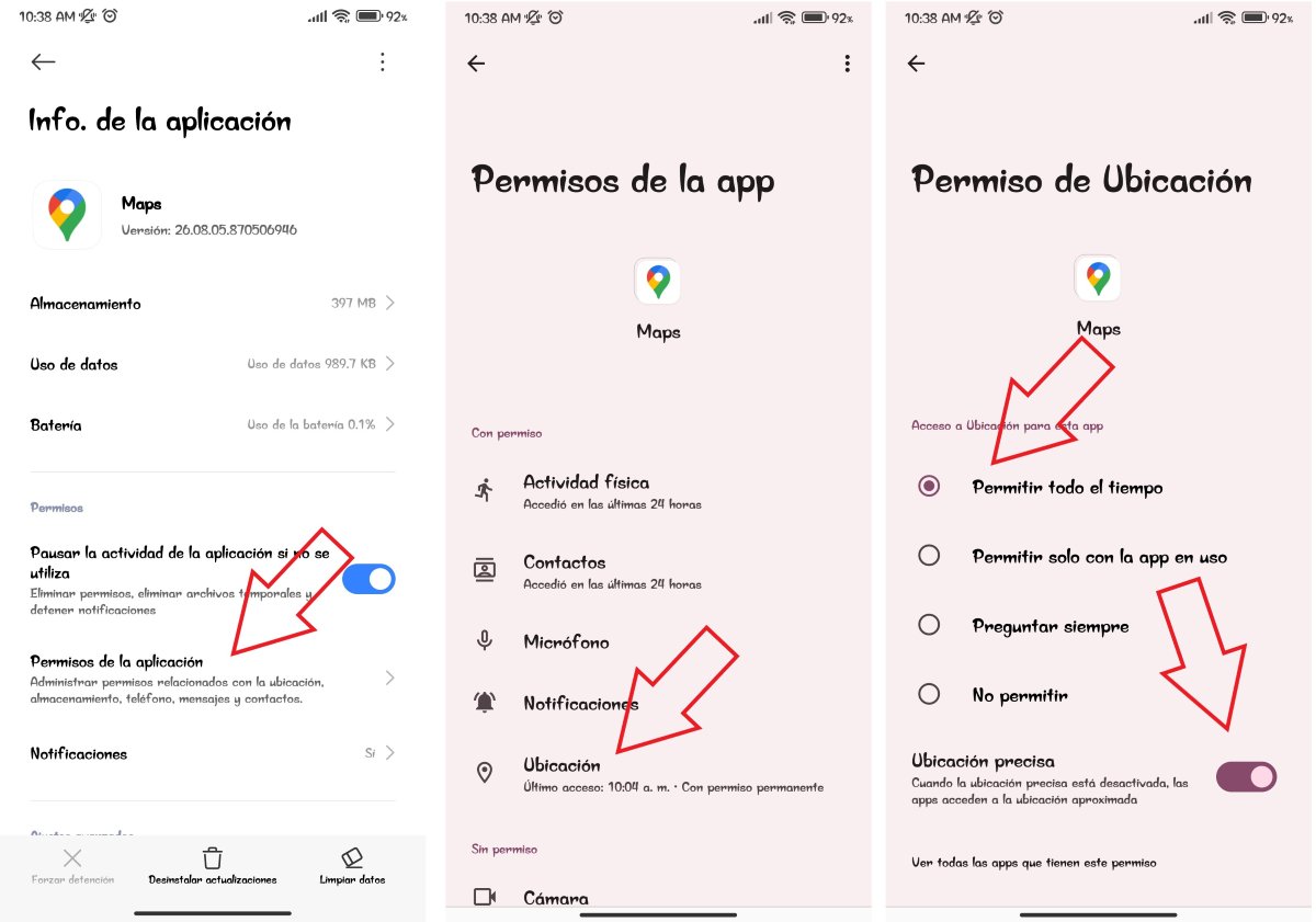 Adjust the device settings