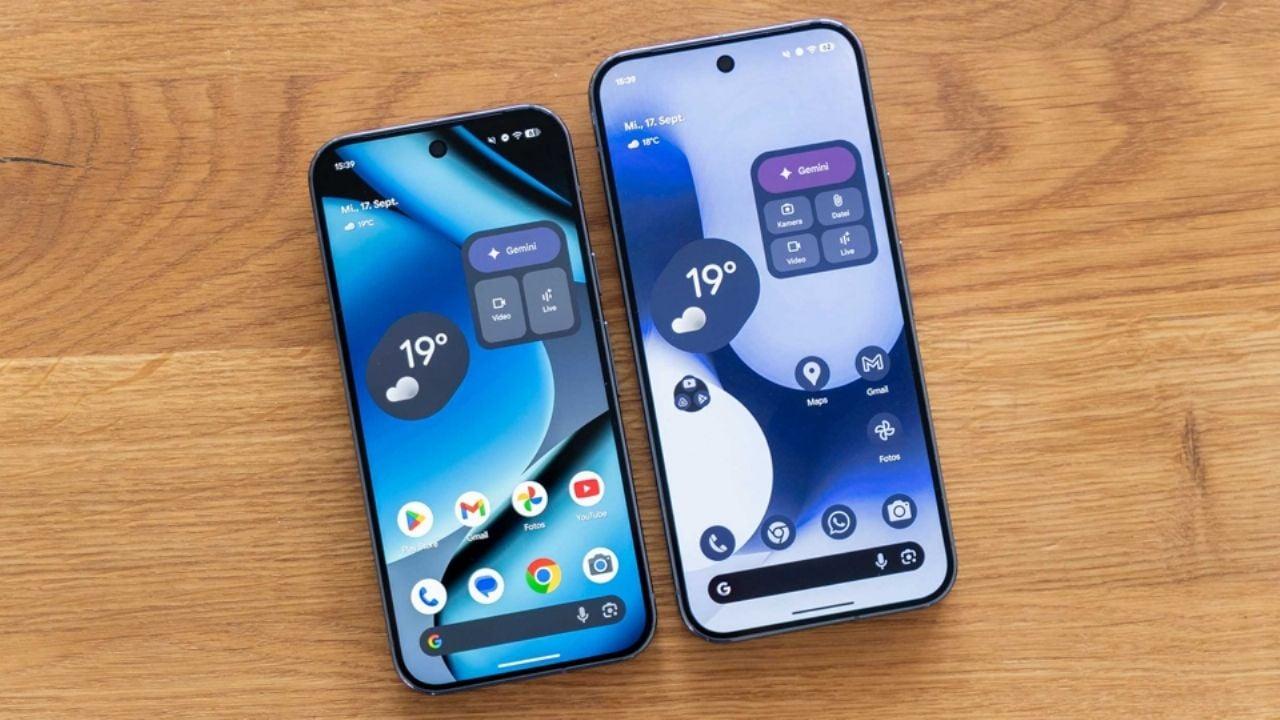 Interfaz de Android 17 Beta 3 Interfaz de Android 17 Beta 3 en un móvil