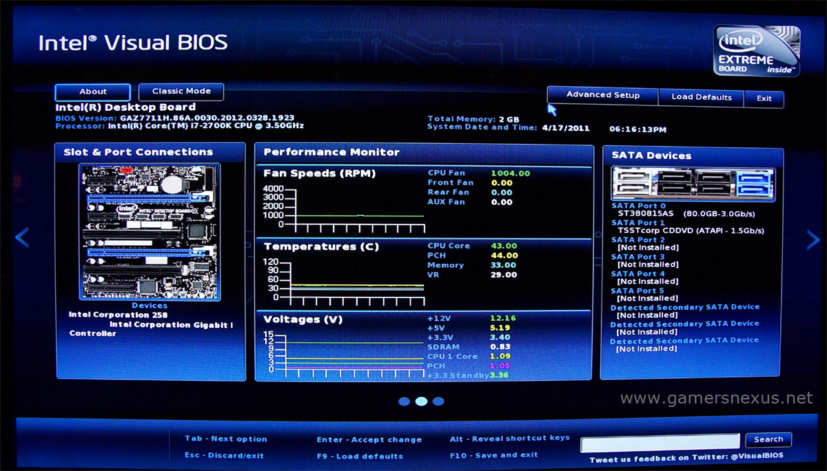 BIOS Intel