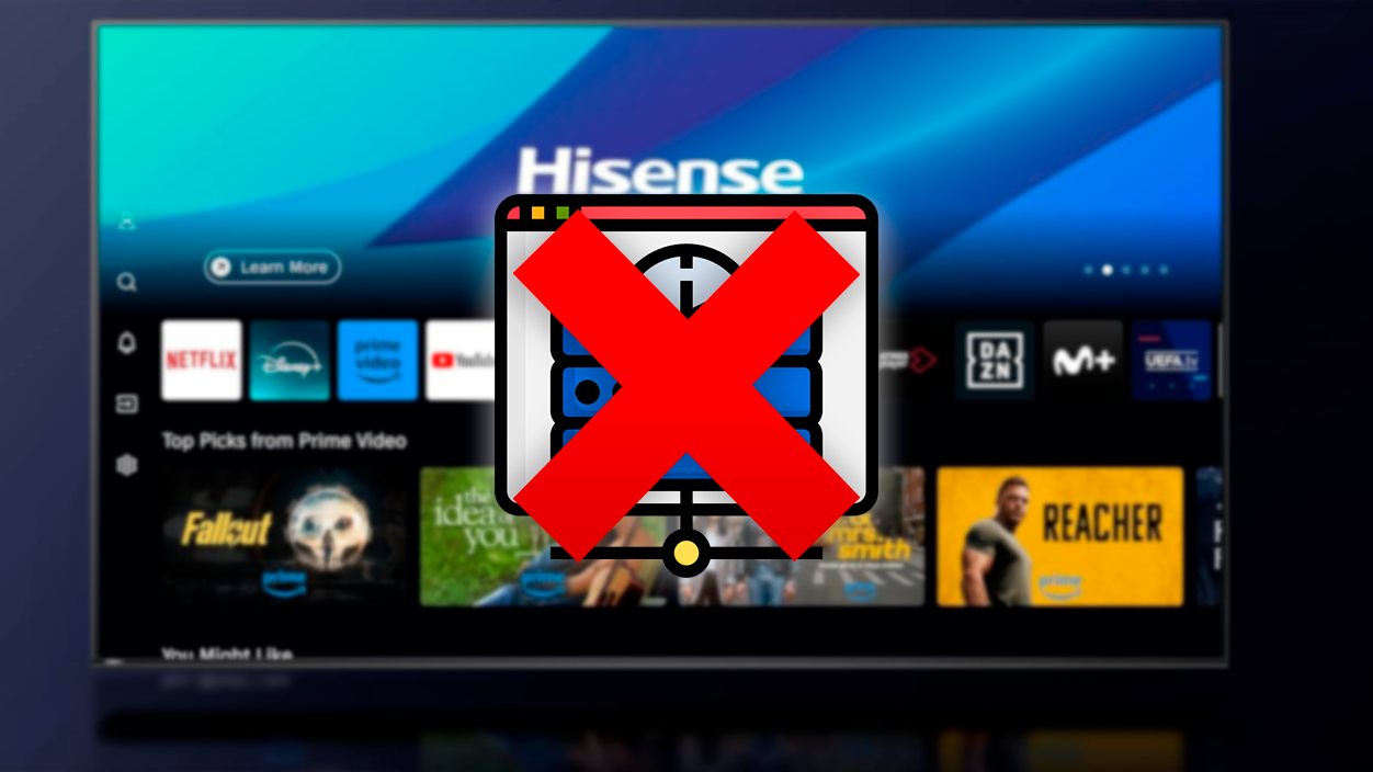 Borrar caché smart TV Hisense