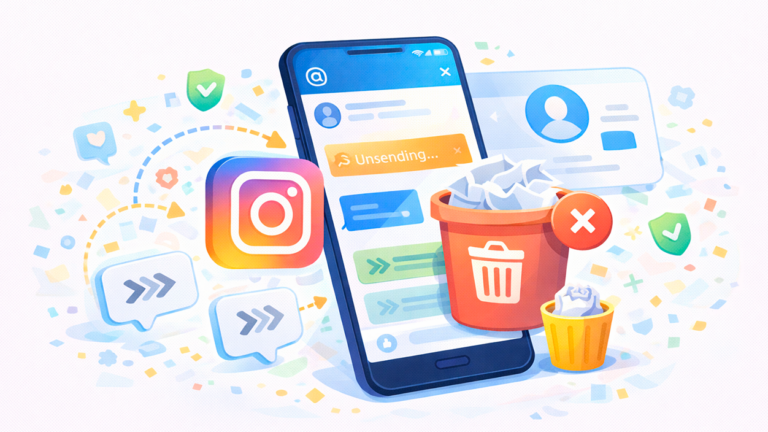 Borrar mensajes instagram