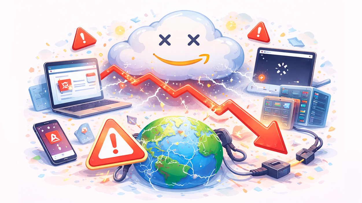 Amazon and AWS's massive crash: global impact and lessons learned