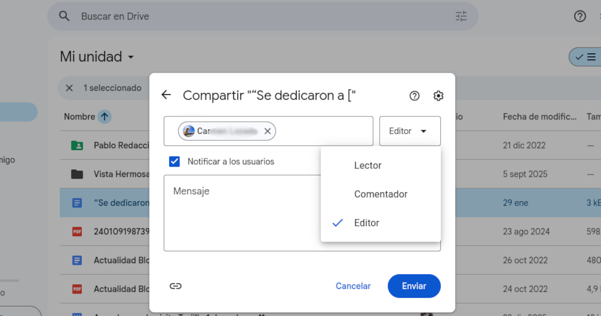 Cómo ajustar los permisos de tus archivos en Google Drive