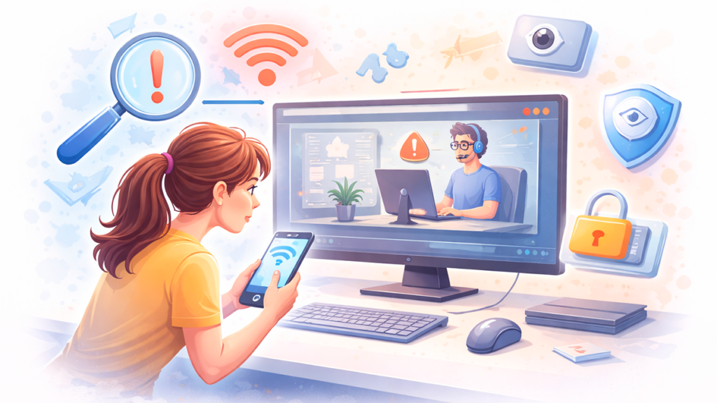 Cómo saber si alguien me está espiadno con Escritorio remoto en Windows