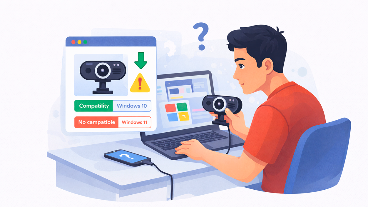 Compatibilidad de la cámara en Windows 11 navegador web
