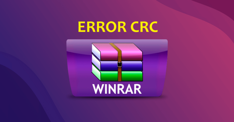 Error CRC en archivos RAR