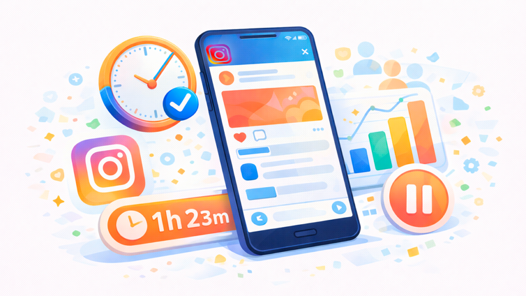 Cuanto tiempo pasas en Instagram