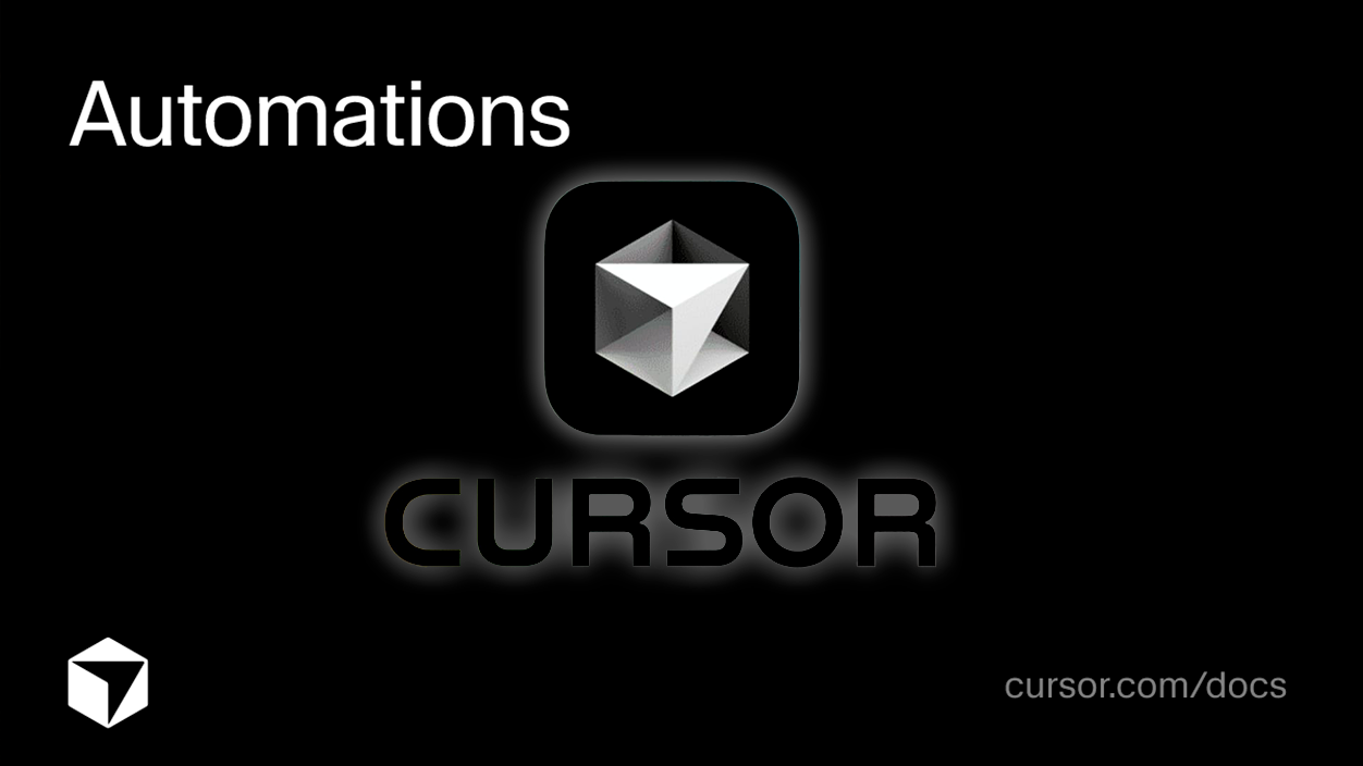 Cursor Automations Automatizacións do cursor: como os axentes cambian o desenvolvemento