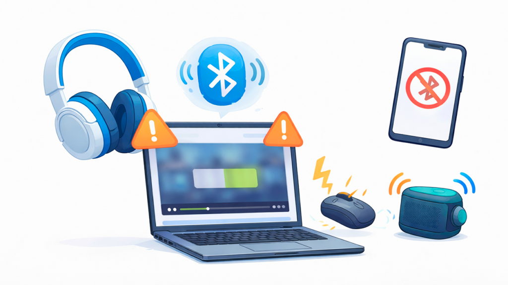 Dispositivos Bluetooth con problemas de conexión