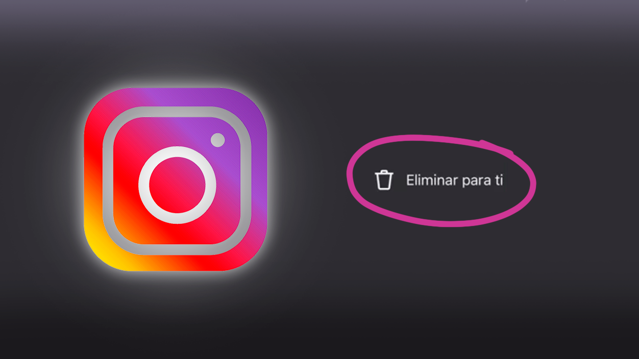Eliminar mensajes en Instagram
