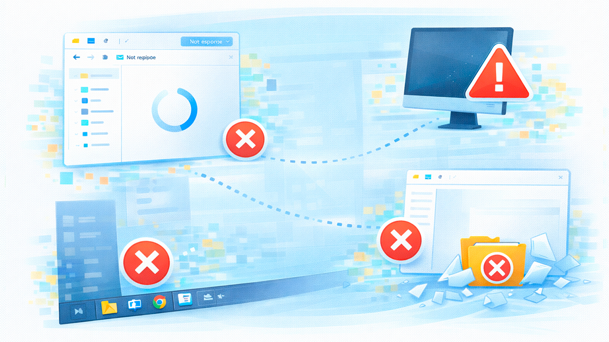 Explorador de archivos deja de responder