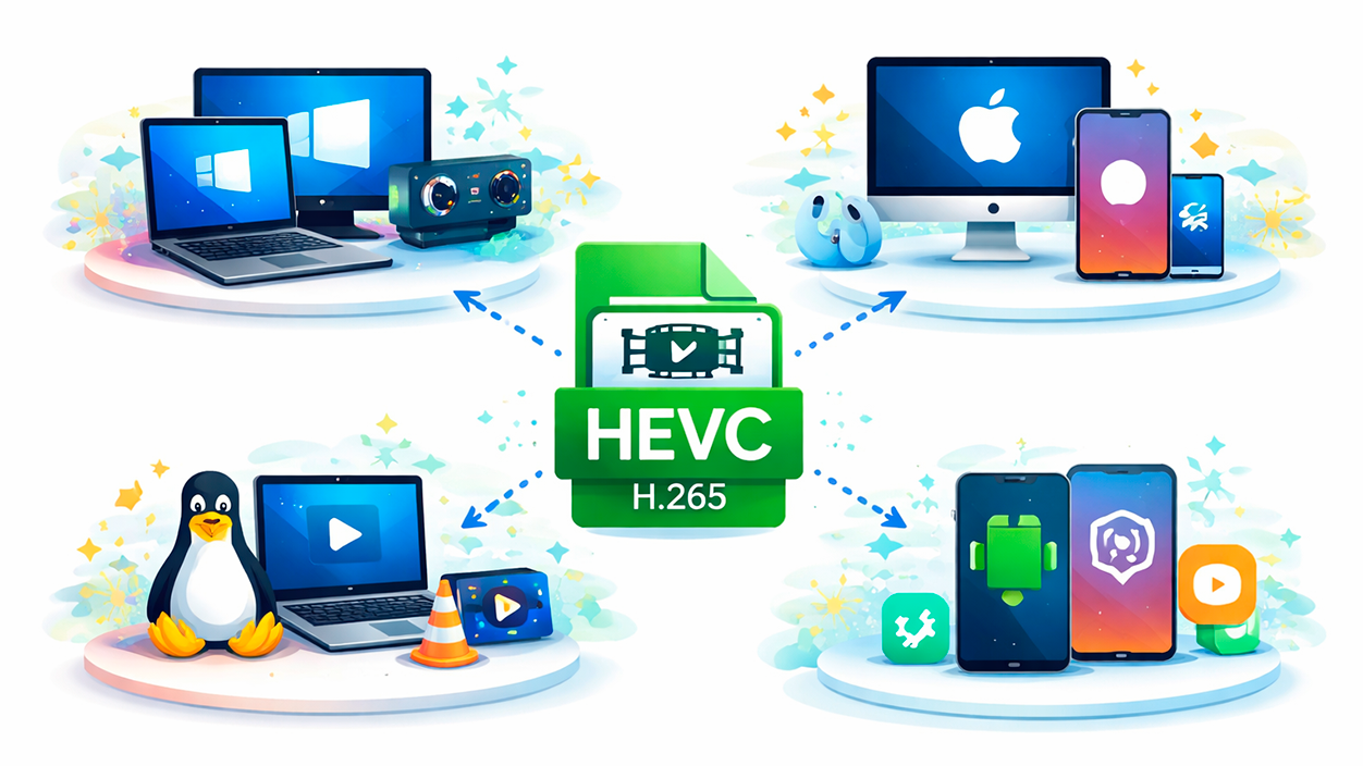 Formato HEVC compatibilidad