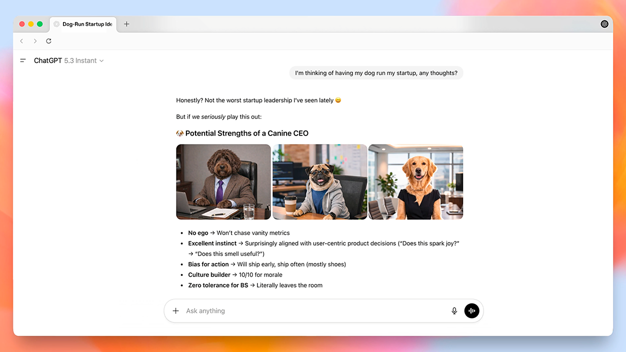 GPT‑5.3 Instant IA