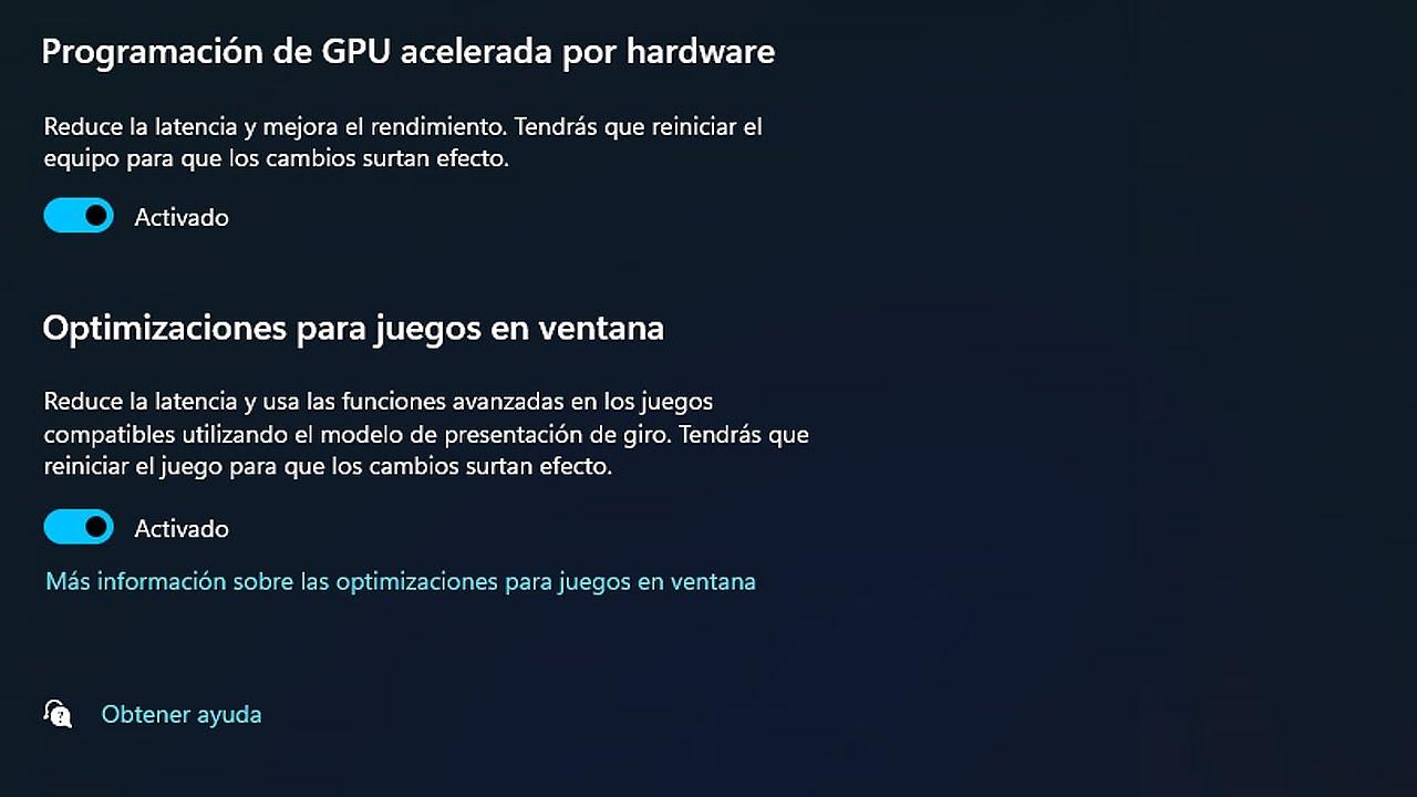 GPU acelerada hardware Windows 11 Configuración GPU acelerada en Windows 11