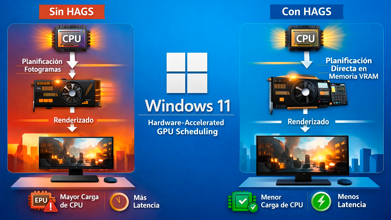 GPU acelerada por hardware en Windows 11