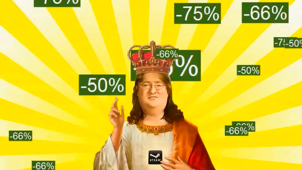 Gabe newel precios steam