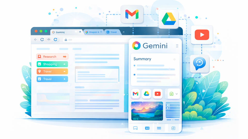 Gemini integrado Chrome