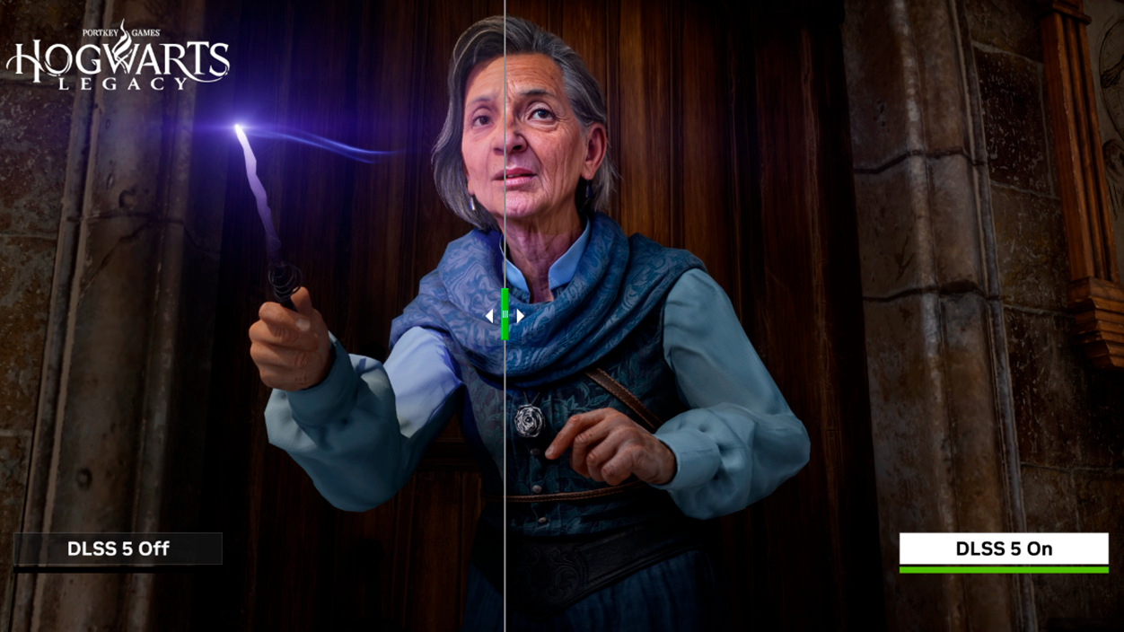Hogwarts Legacy DLSS5