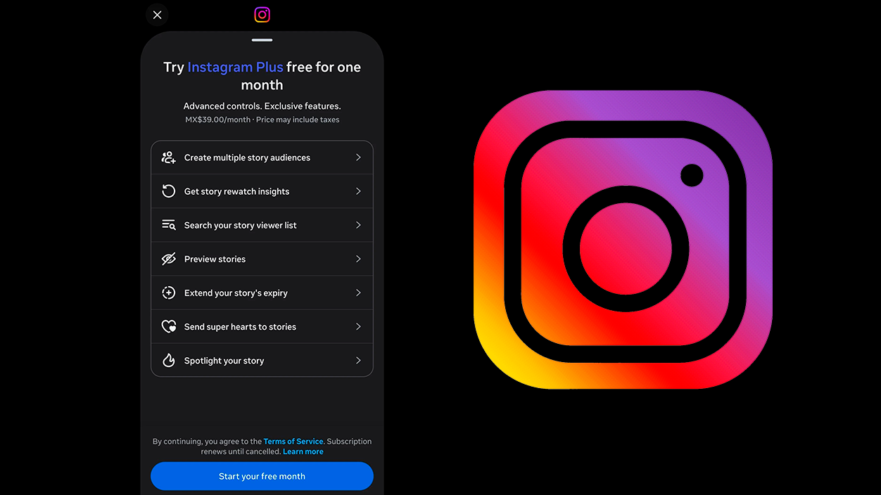 Instagram plus lanzamiento